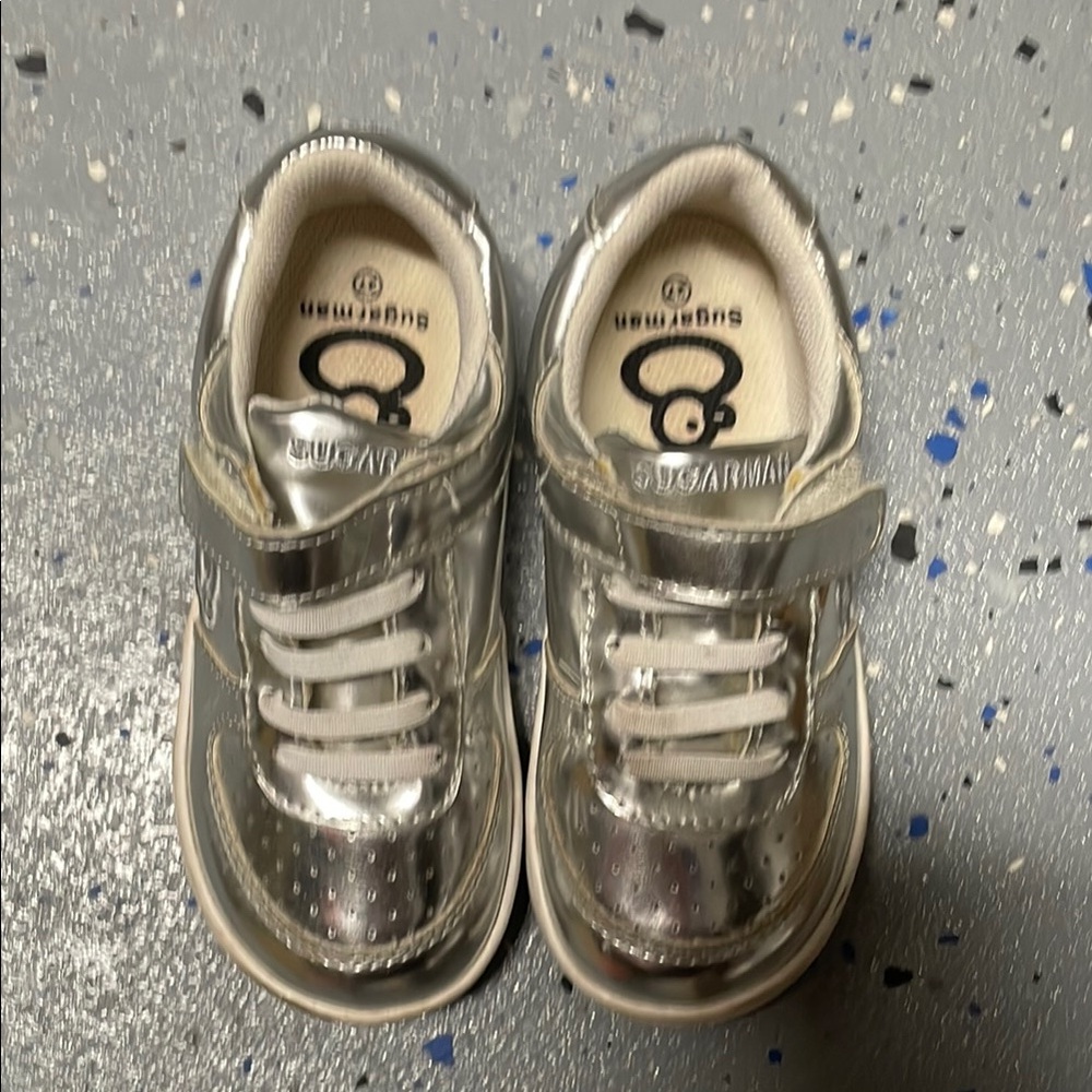 Sugarman Kids Silver Sneakers